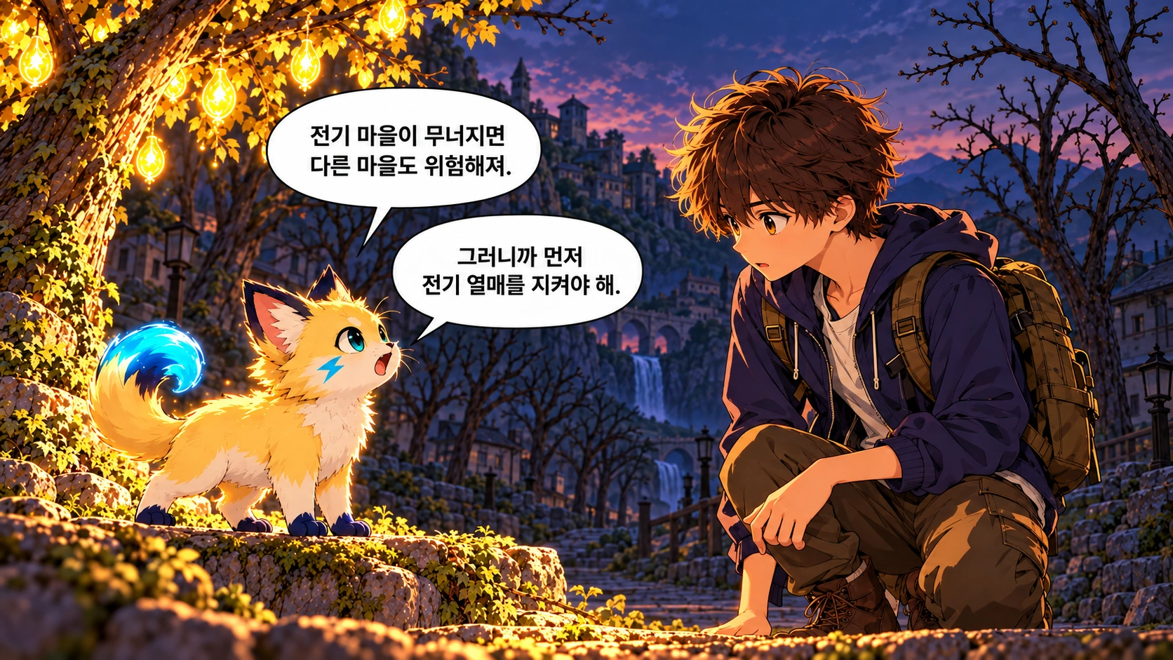 16번째 장면 · 한글 말풍선