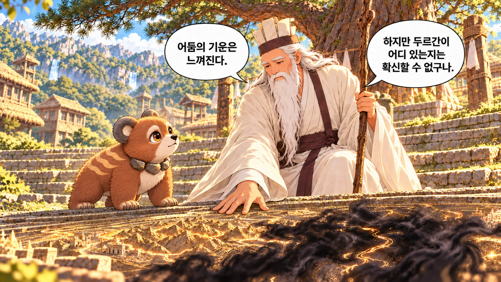 12번째 장면 · 한글 말풍선