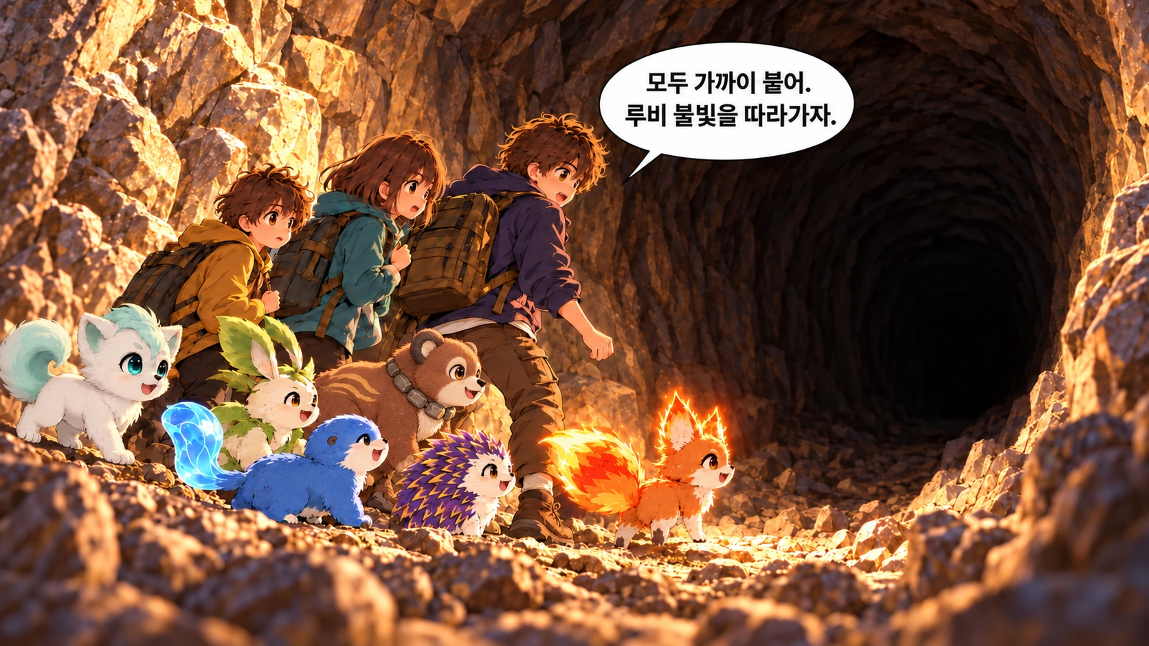 15번째 장면 · 한글 말풍선