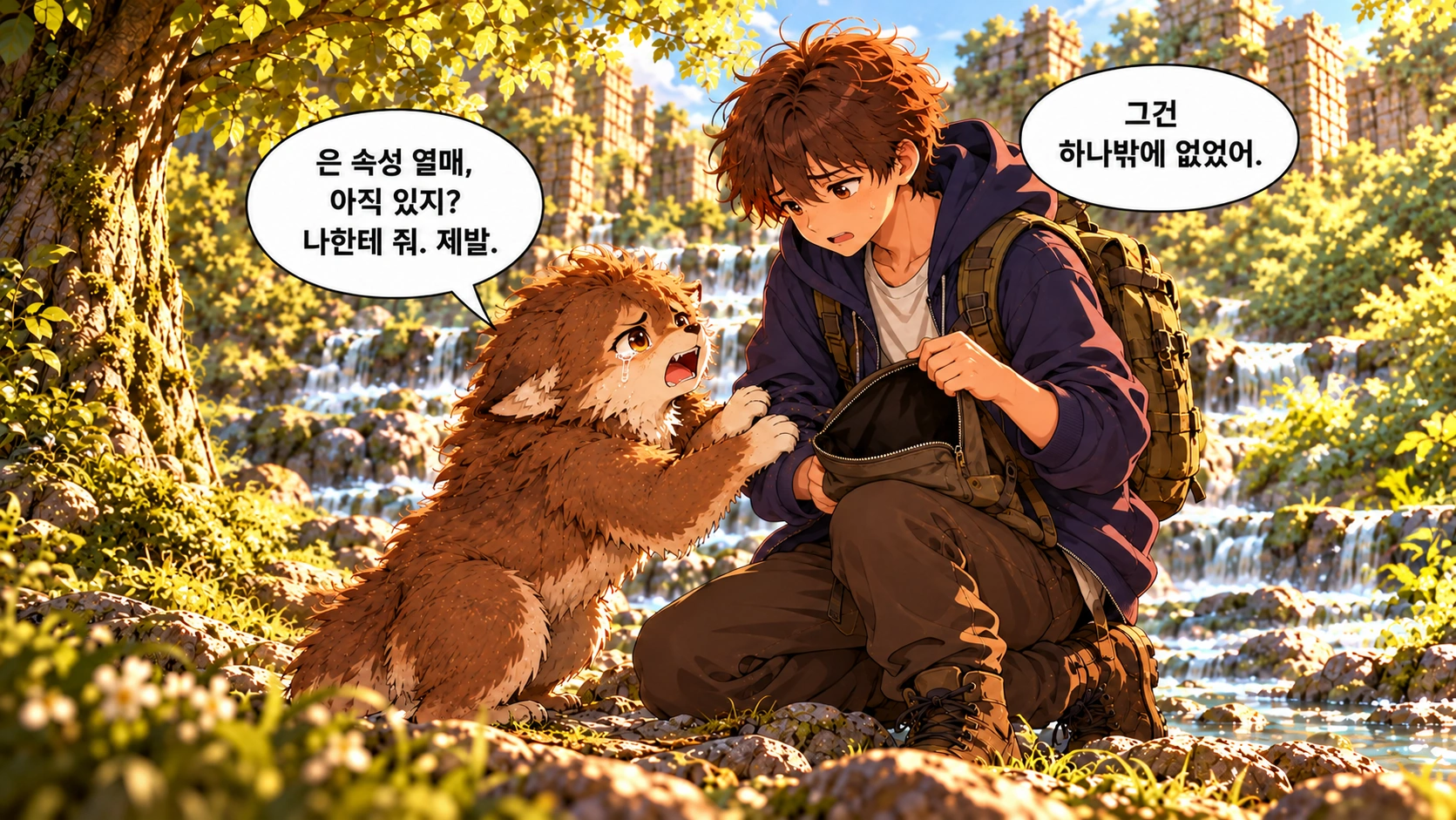 9번째 장면 · 한글 말풍선