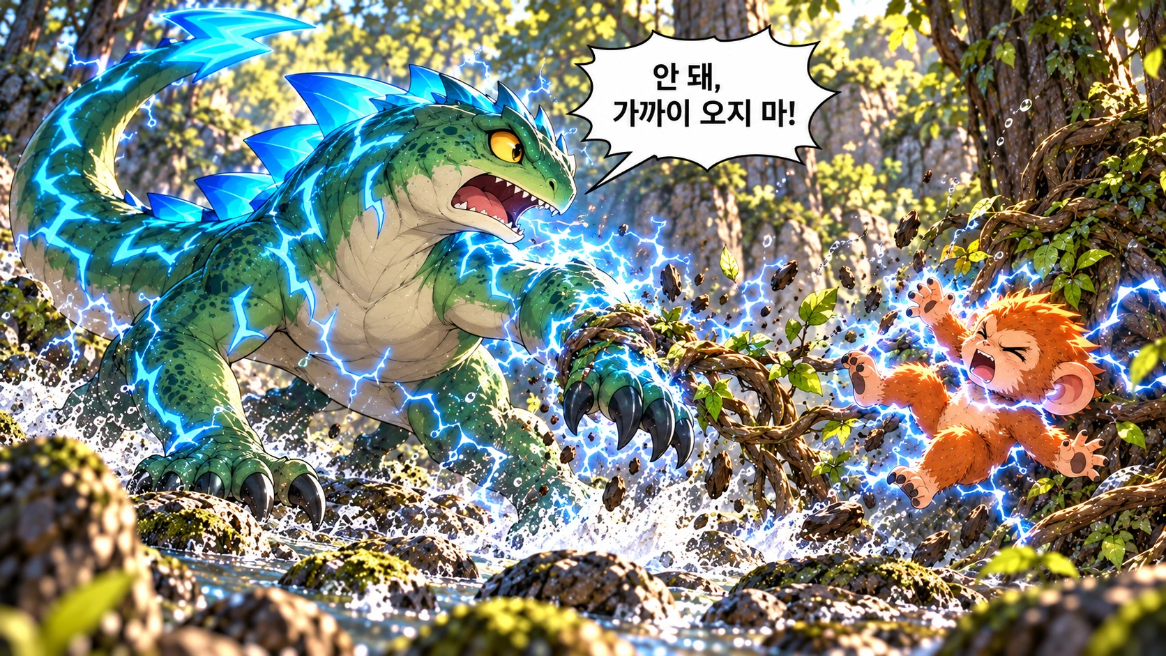 11번째 장면 · 한글 말풍선