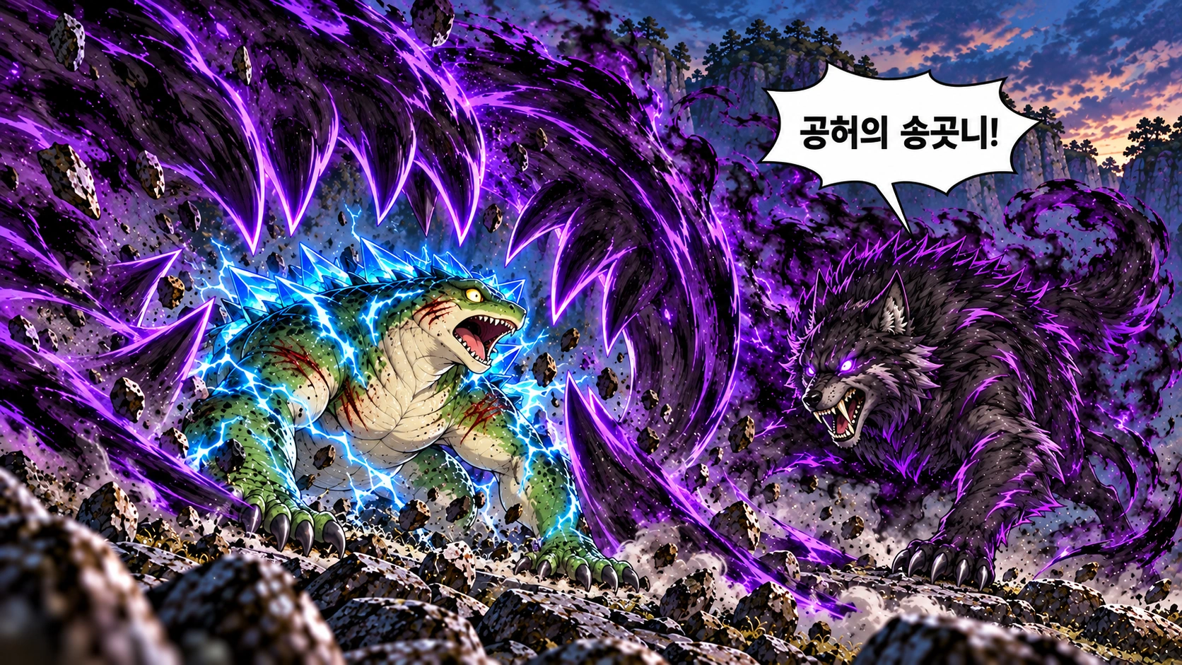 23번째 장면 · 한글 말풍선