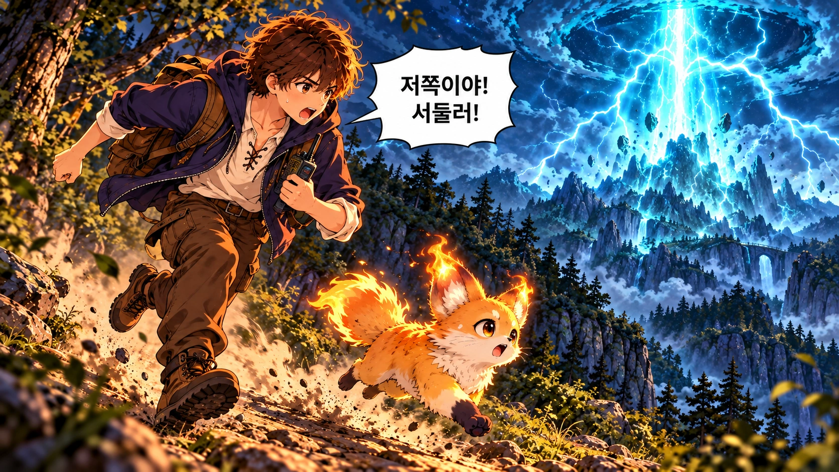 2번째 장면 · 한글 말풍선