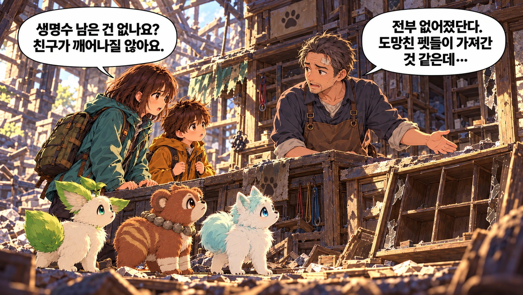 9번째 장면 · 한글 말풍선