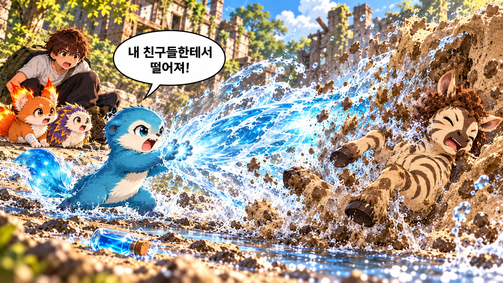 11번째 장면 · 한글 말풍선