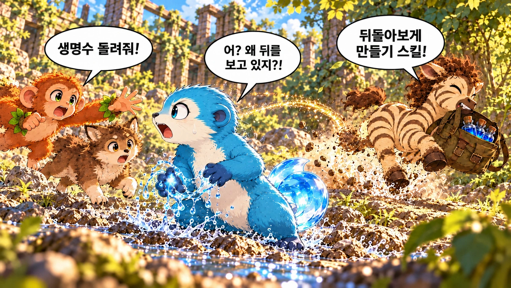 14번째 장면 · 한글 말풍선