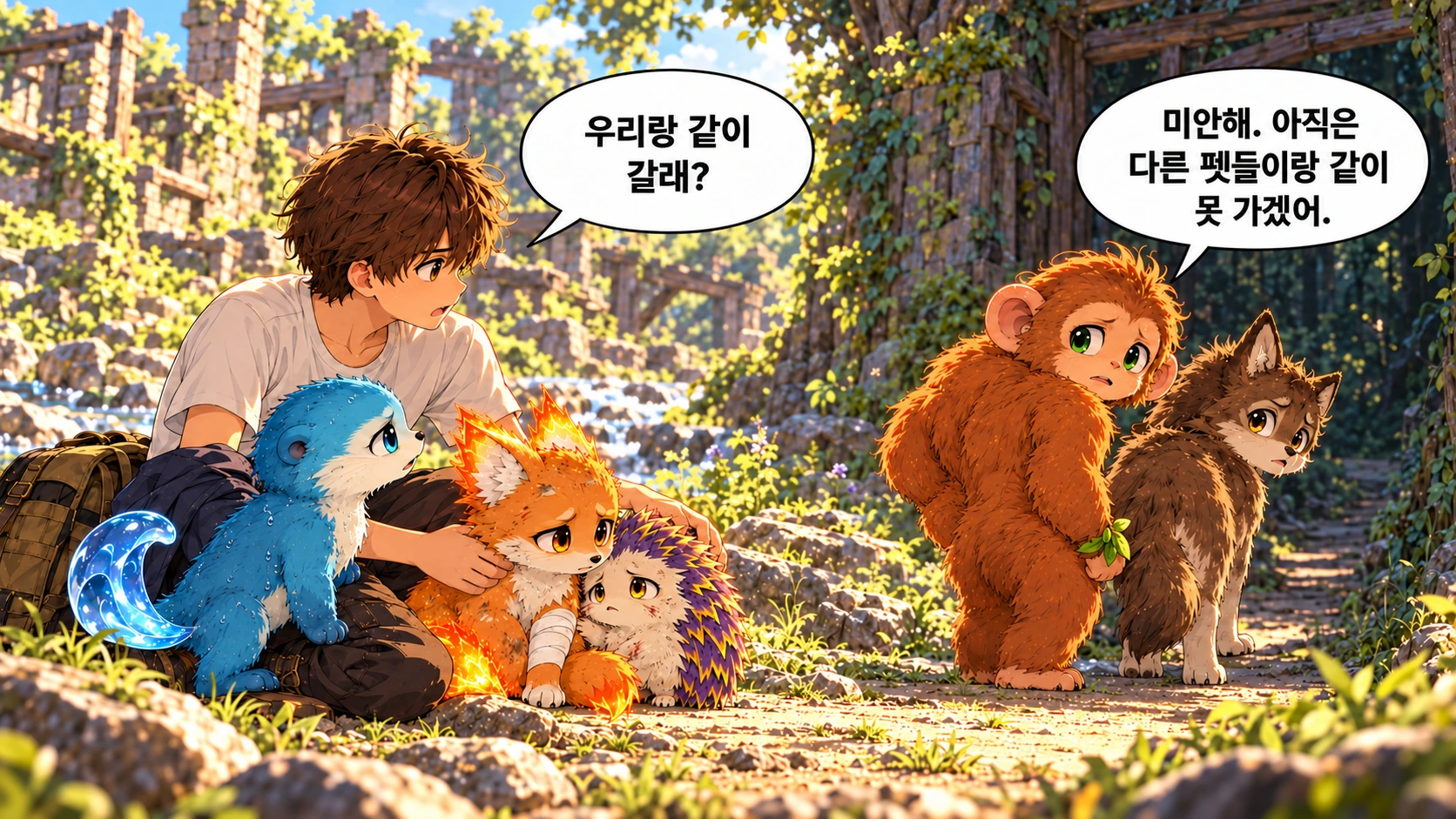 15번째 장면 · 한글 말풍선